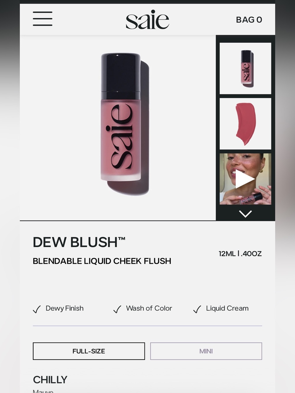 Saie Dew Blush